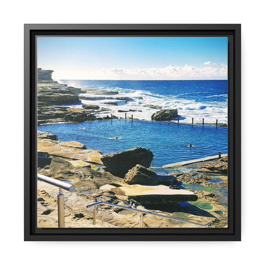 Rockpool (framed canvas)