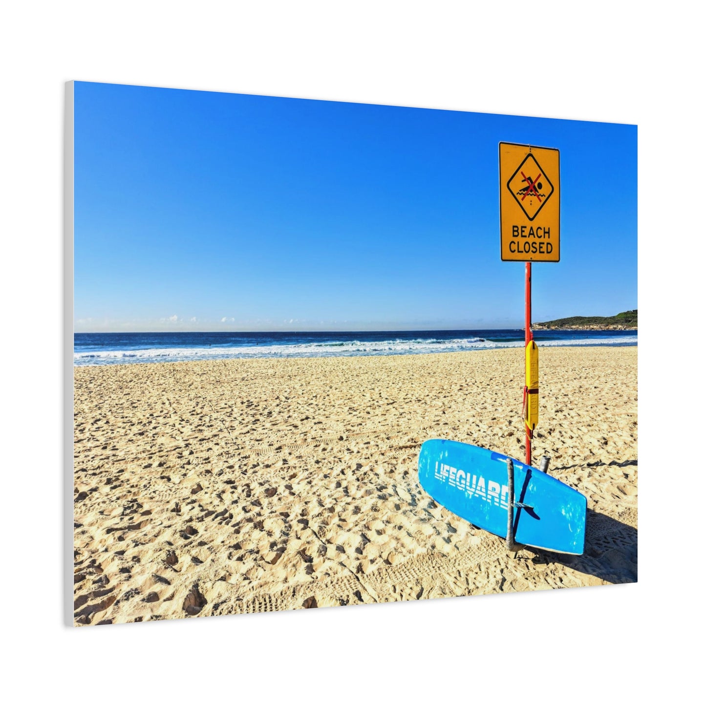 Beach Closed (canvas)