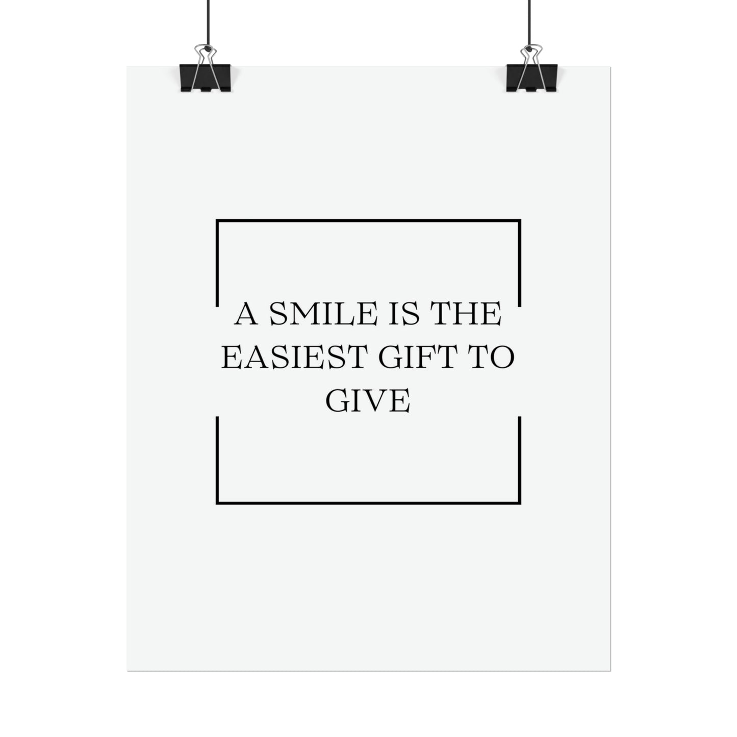 Quote - Smile (print) - Love Ya Wall Art