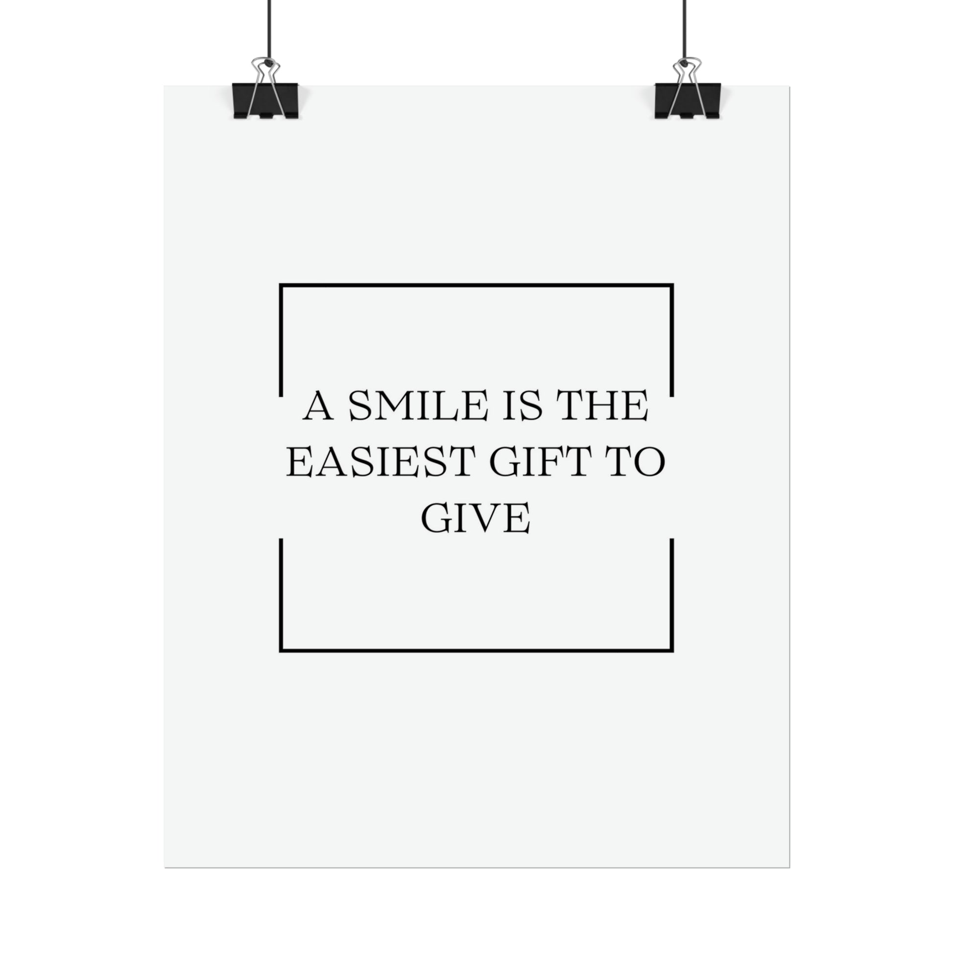 Quote - Smile (print) - Love Ya Wall Art