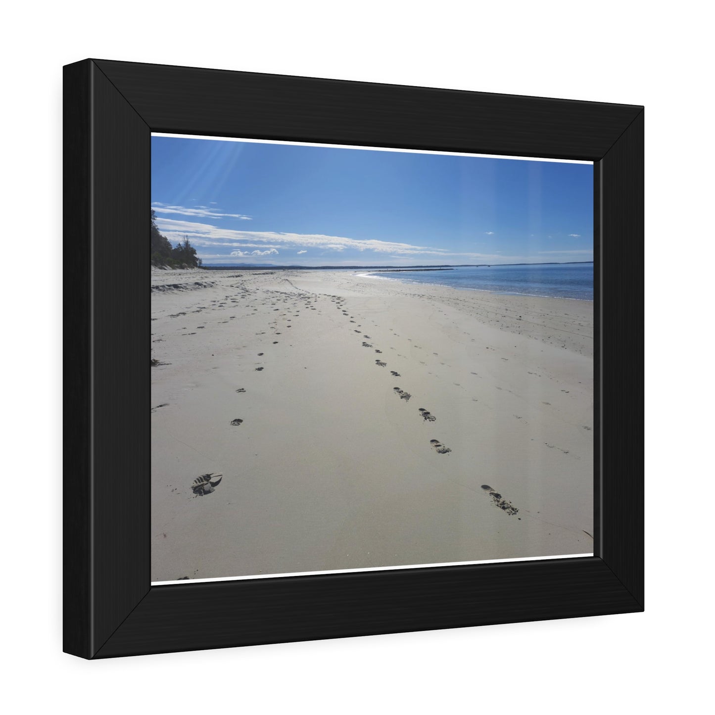 Footprints (framed print)