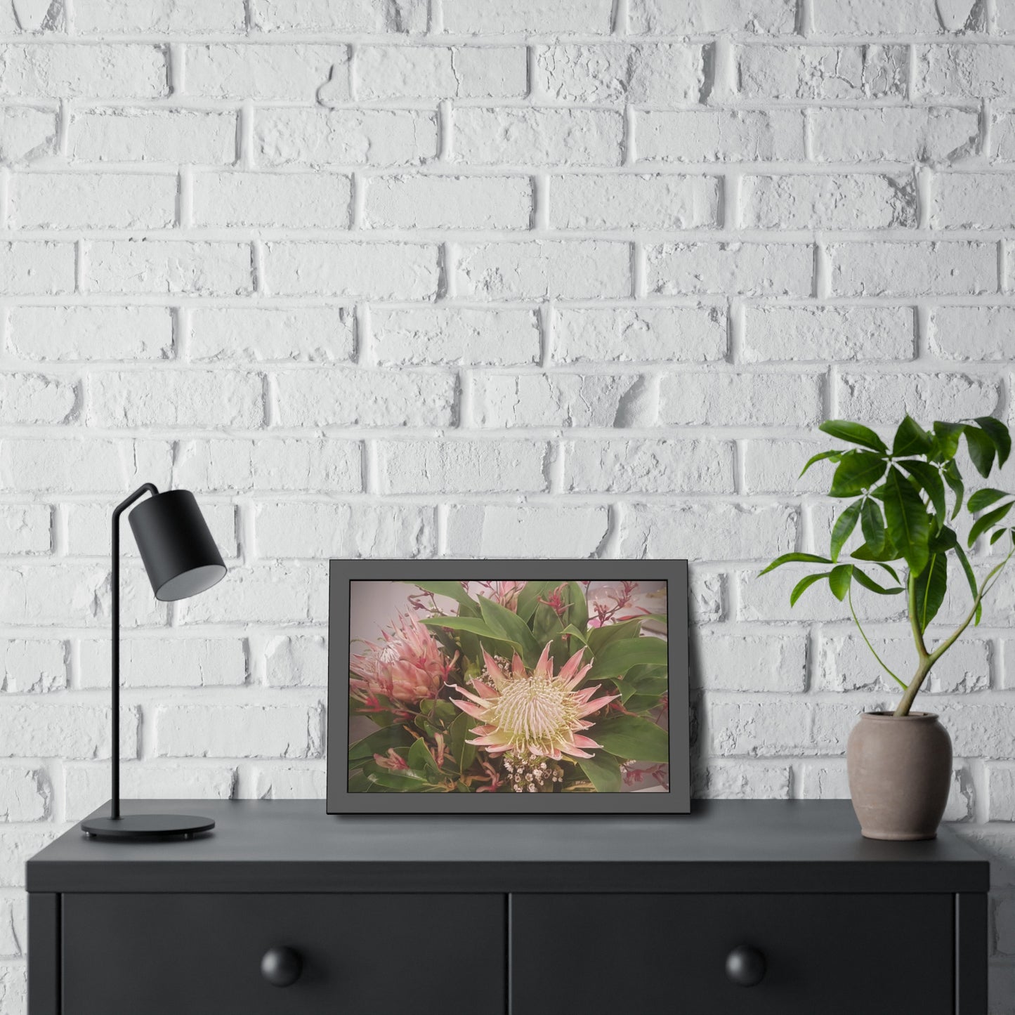 Flowers (framed print)