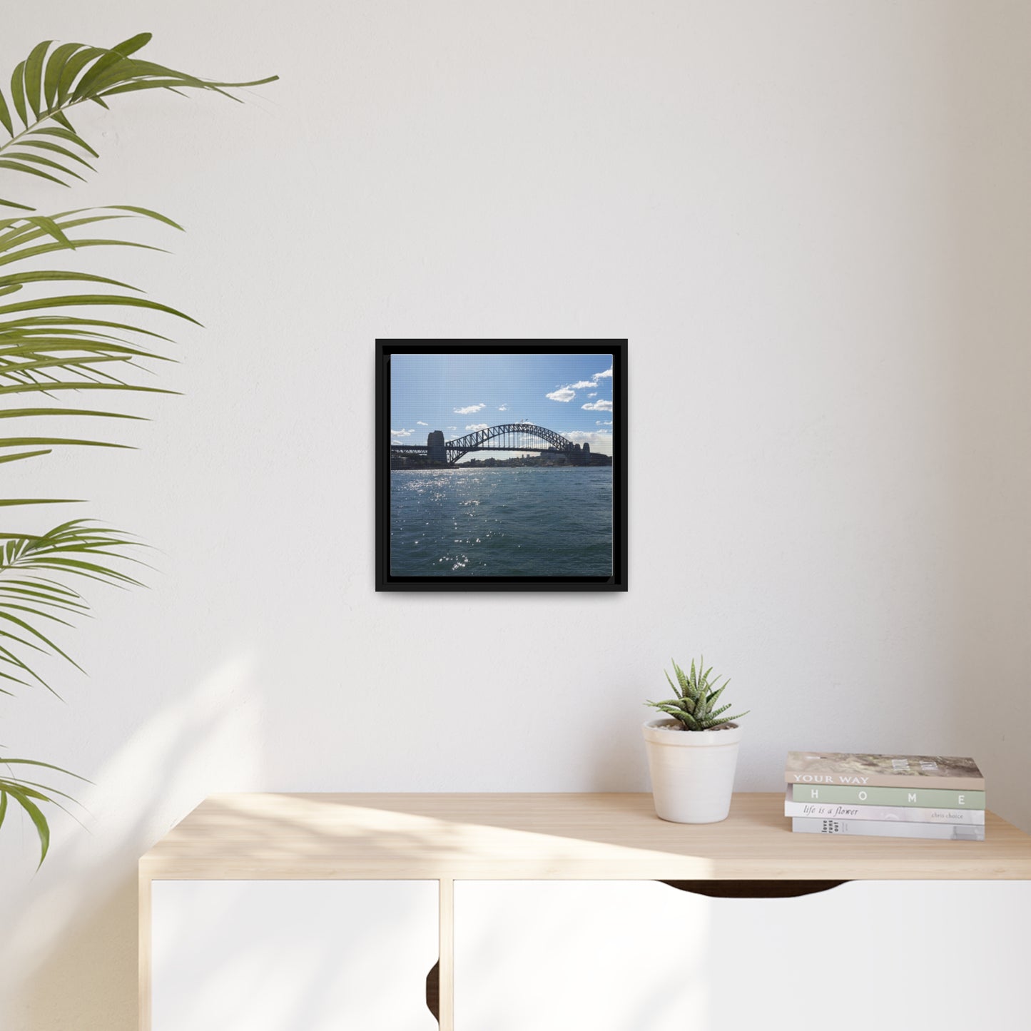 Sydney Harbour (framed canvas)