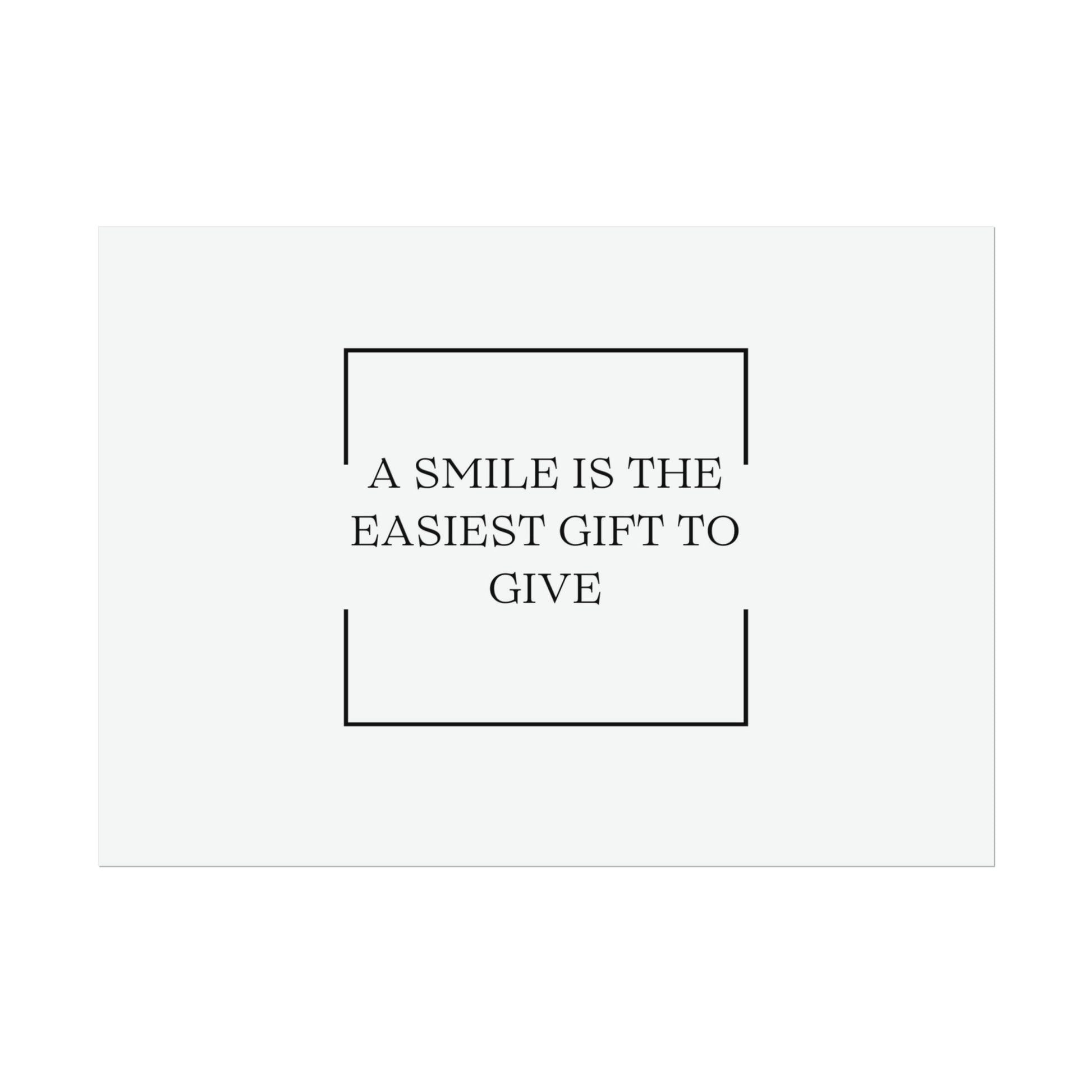 Quote - Smile (print) - Love Ya Wall Art