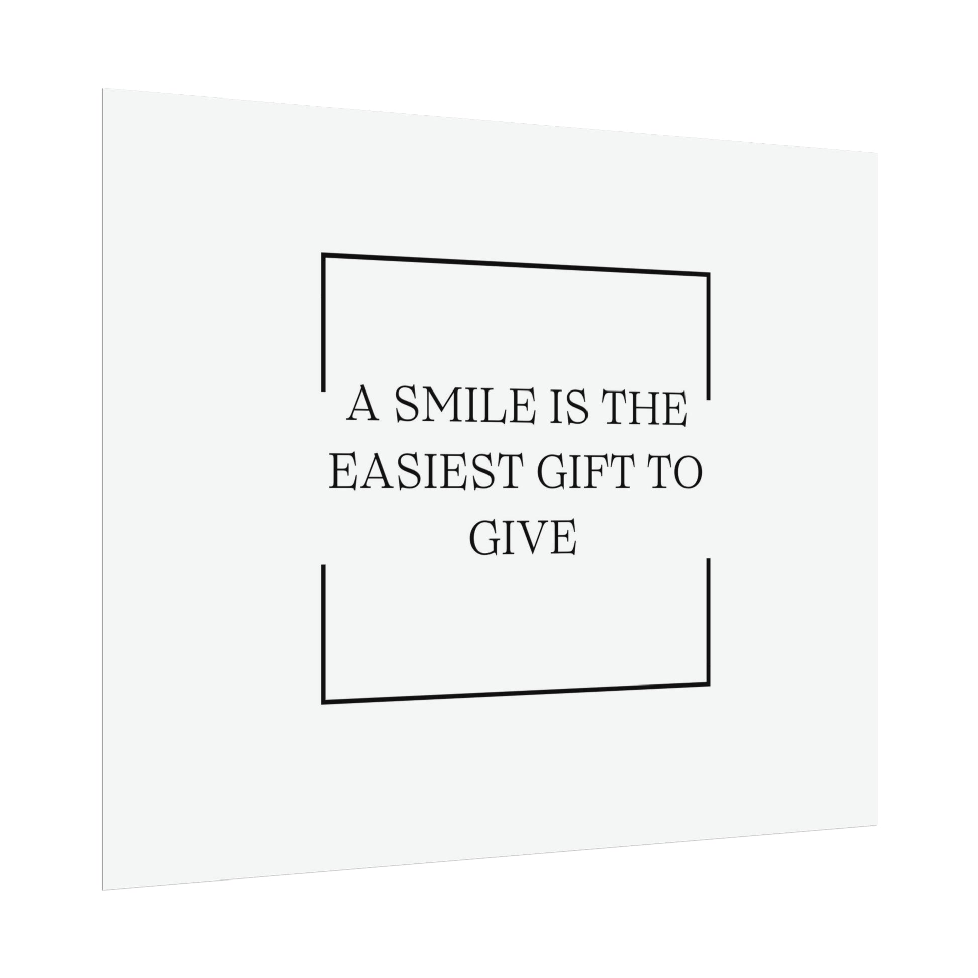 Quote - Smile (print) - Love Ya Wall Art