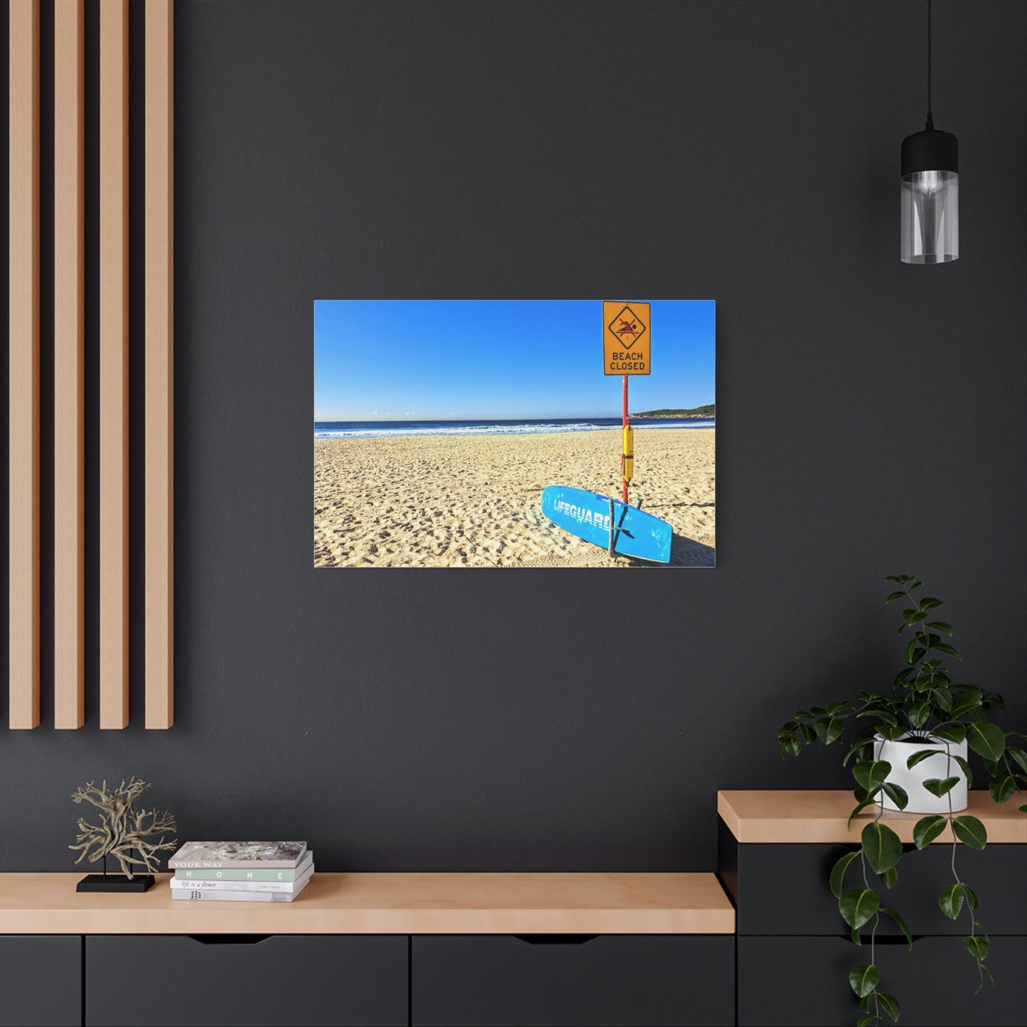 Beach Closed (canvas)