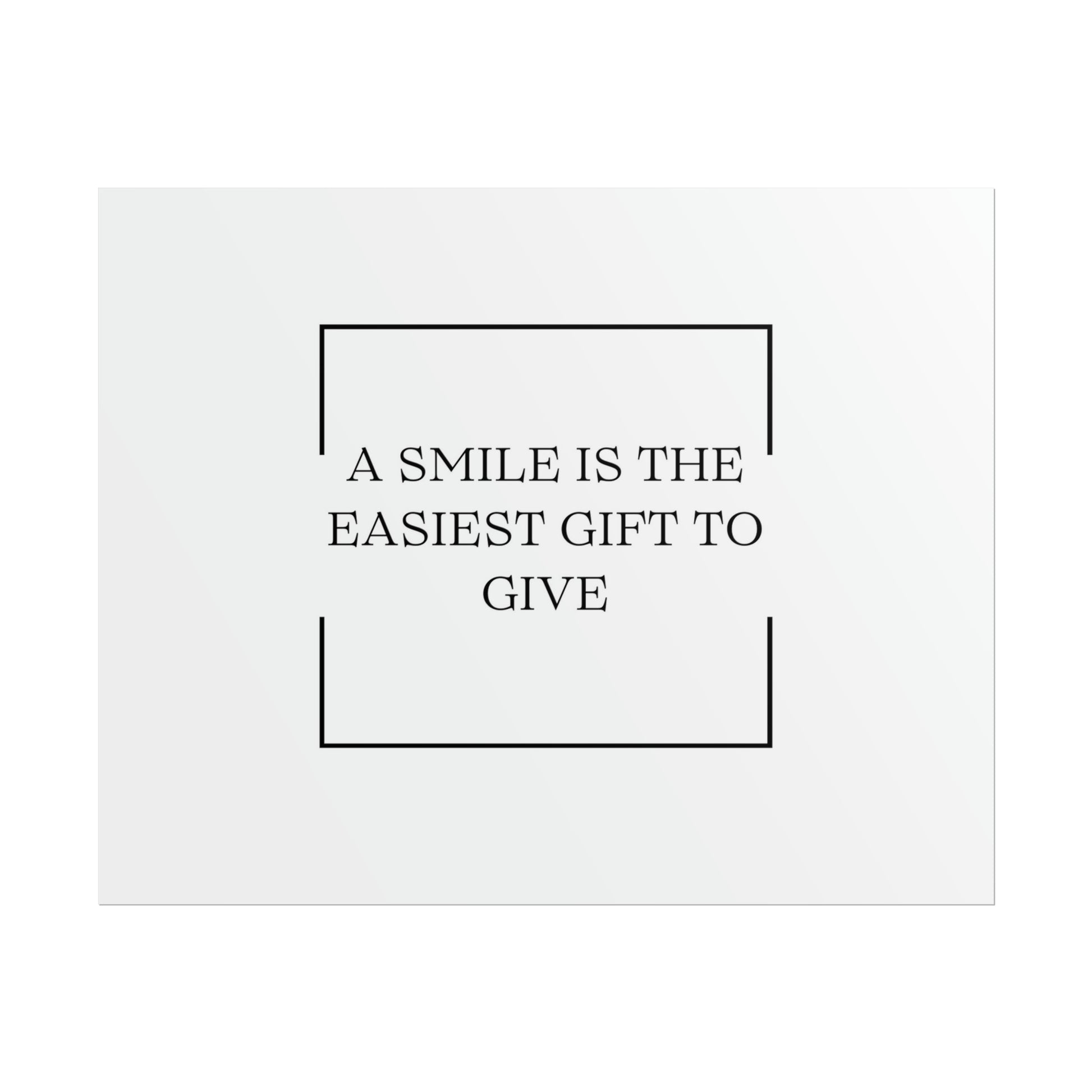 Quote - Smile (print) - Love Ya Wall Art