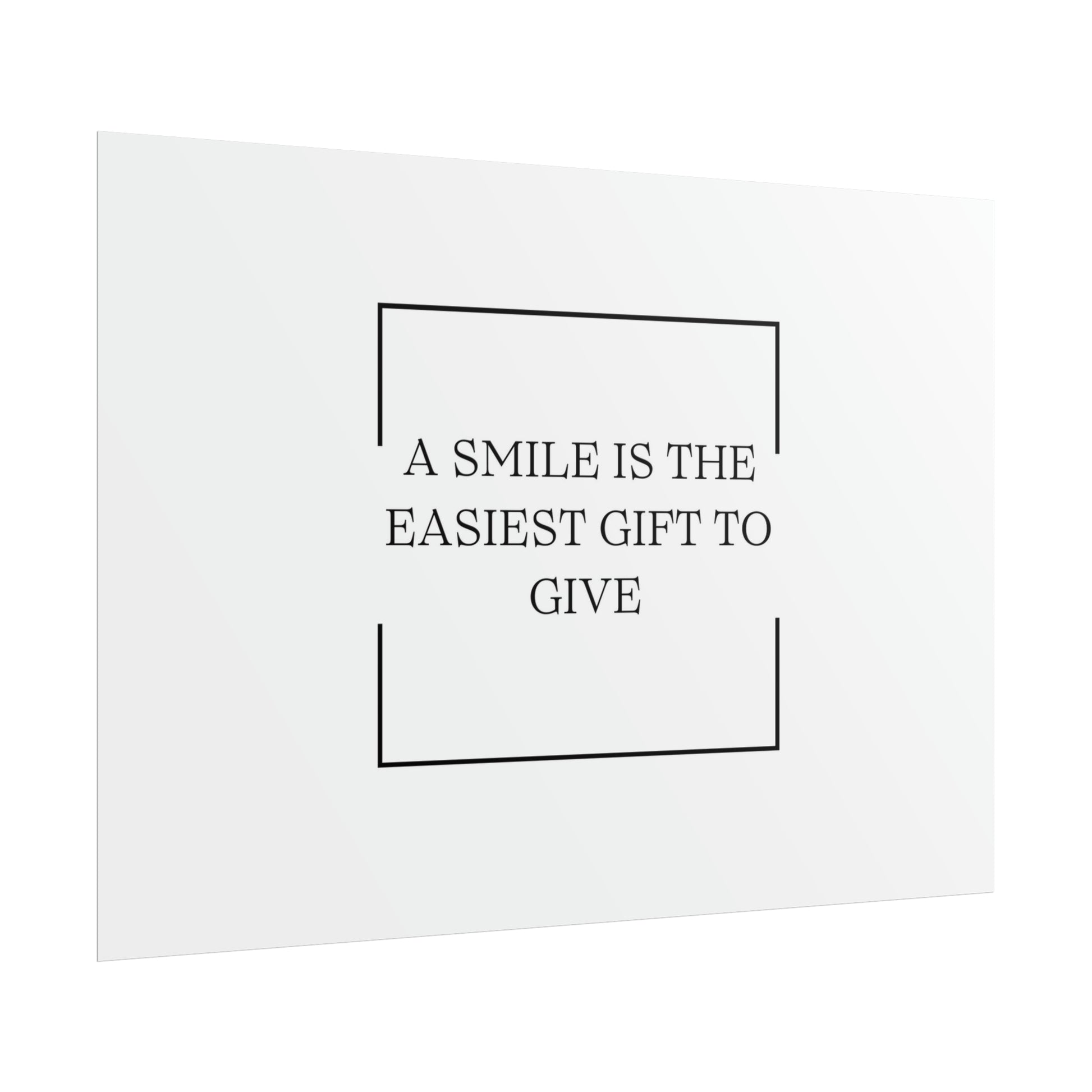 Quote - Smile (print) - Love Ya Wall Art