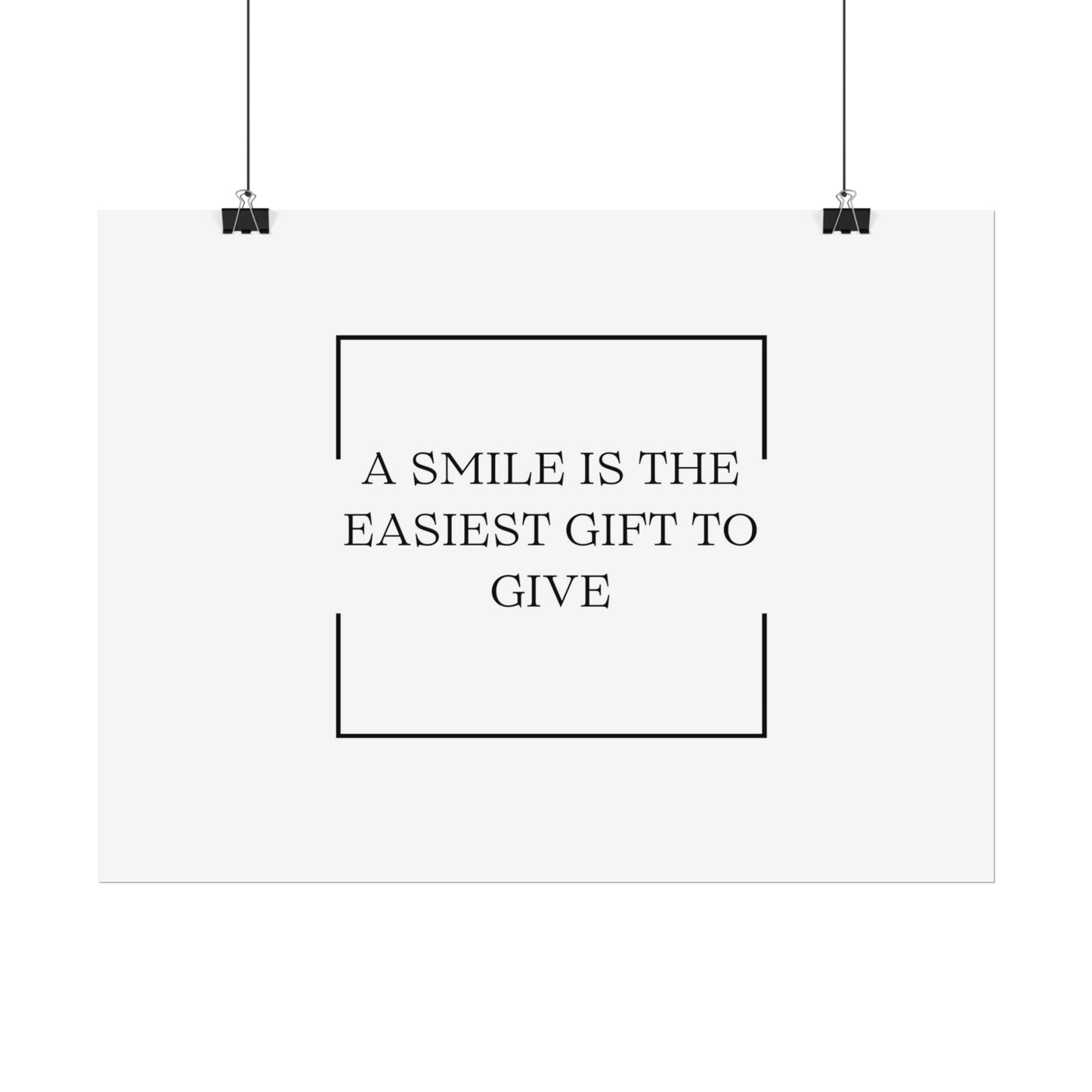 Quote - Smile (print) - Love Ya Wall Art