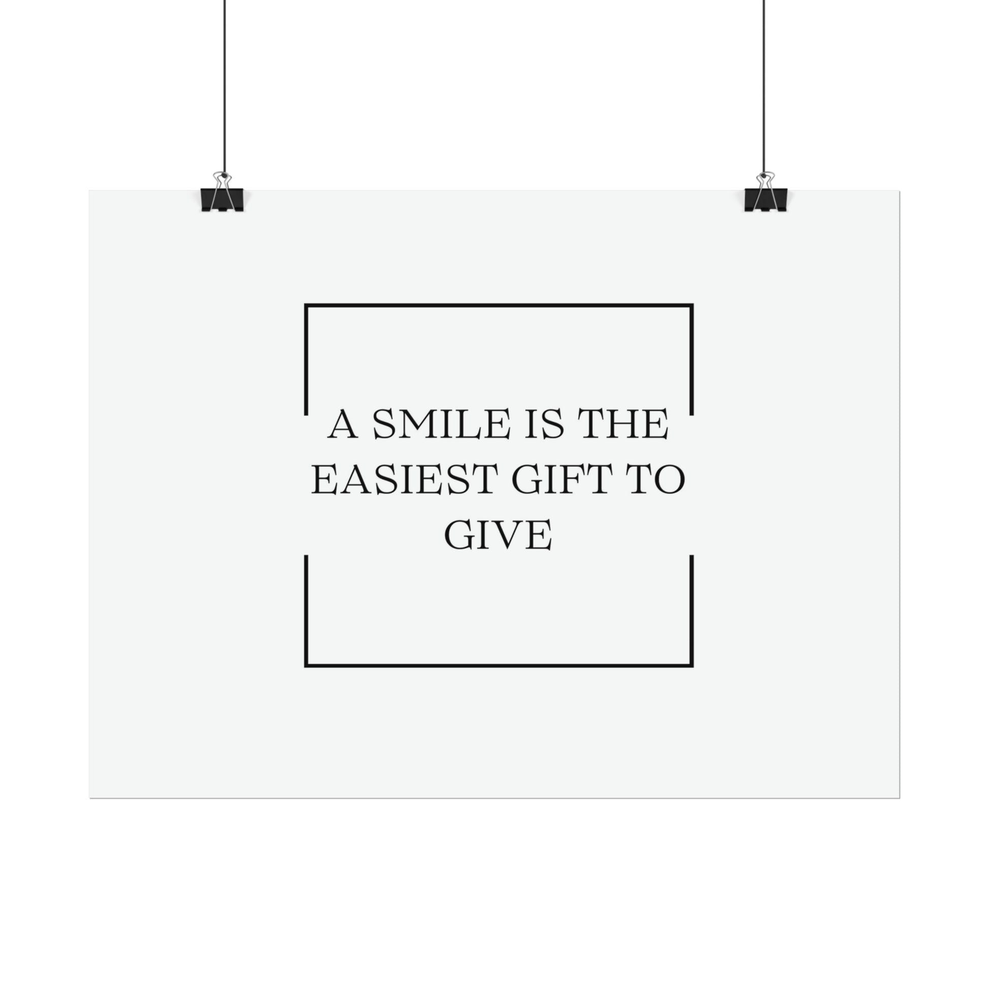 Quote - Smile (print) - Love Ya Wall Art