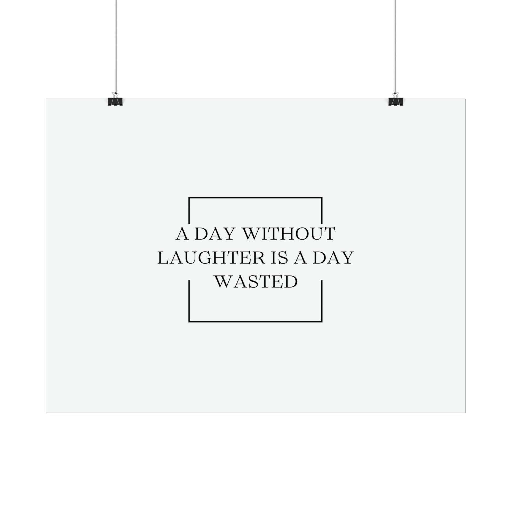 Quote - Laughter (print) - Love Ya Wall Art