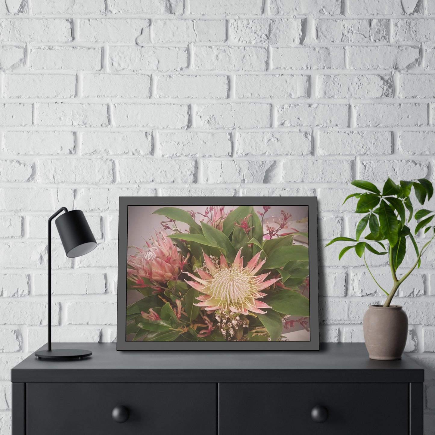 Flowers (framed print)