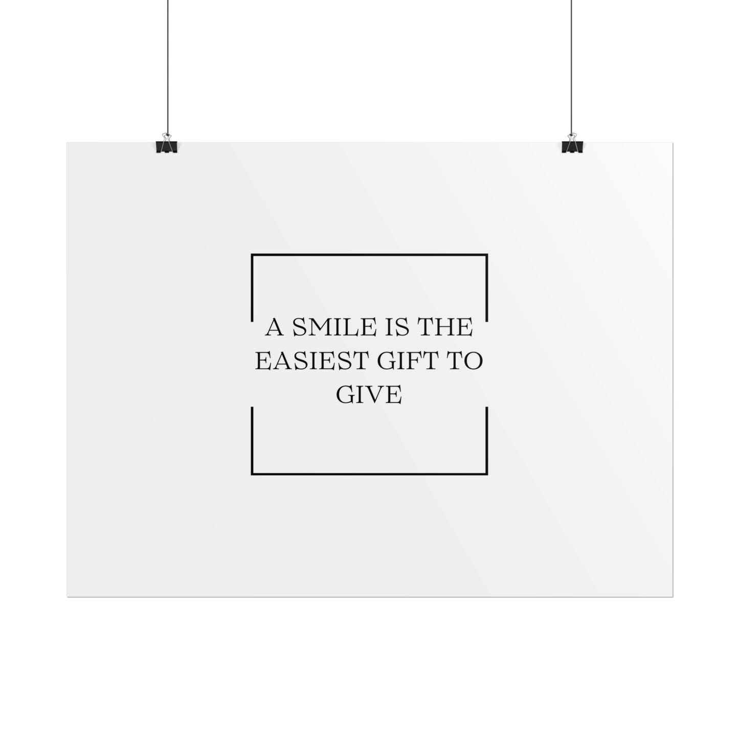 Quote - Smile (print) - Love Ya Wall Art