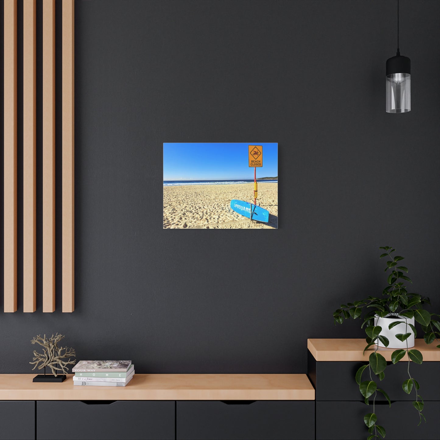 Beach Closed (canvas)