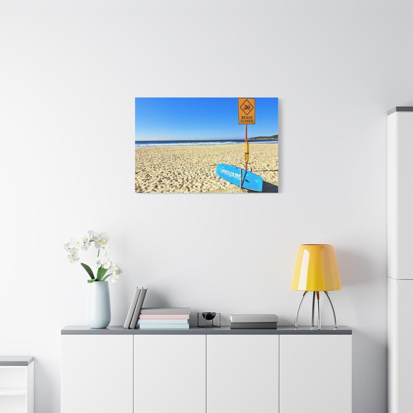 Beach Closed (canvas)