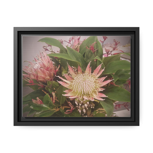 Flowers (framed canvas)