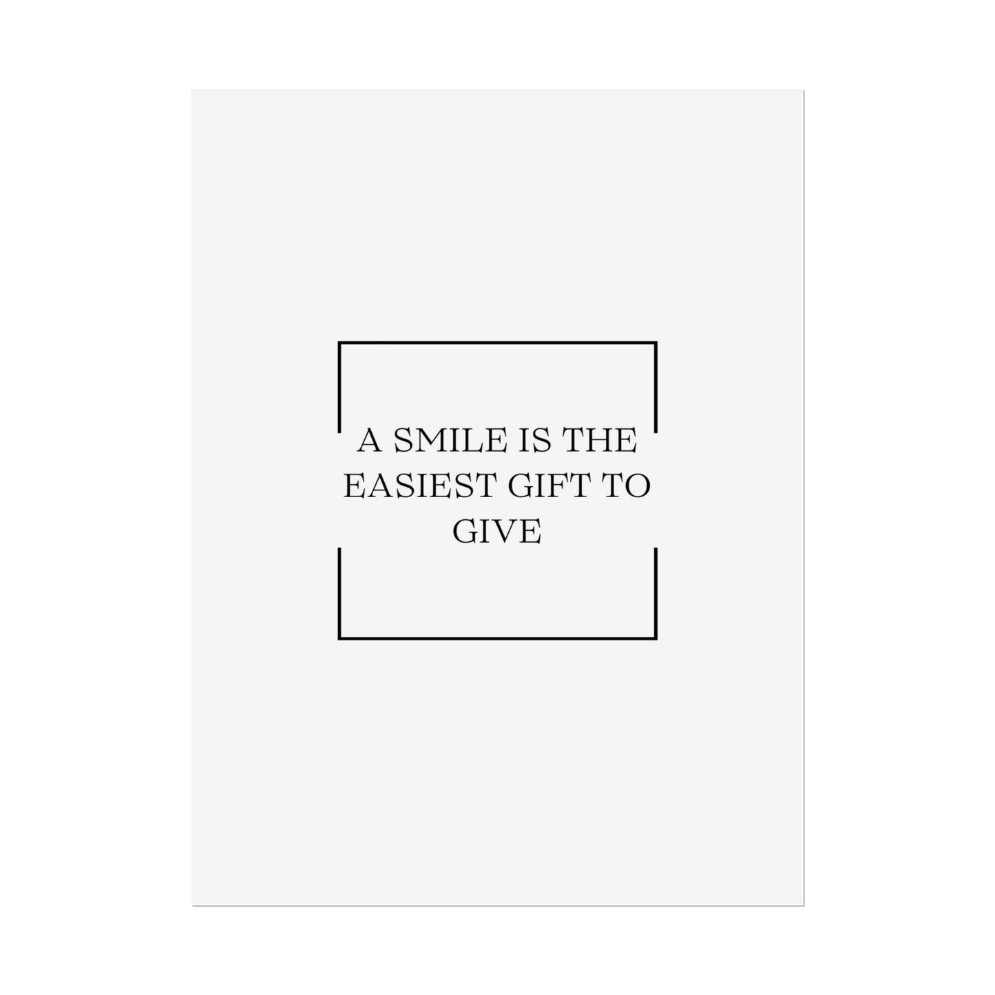 Quote - Smile (print) - Love Ya Wall Art