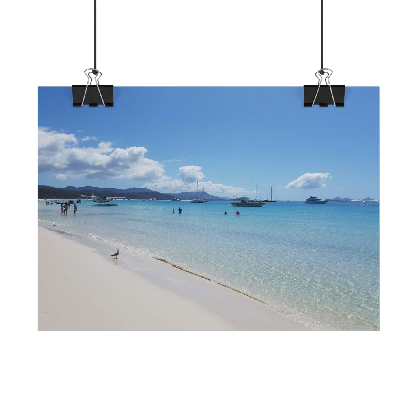 White Beach (print)