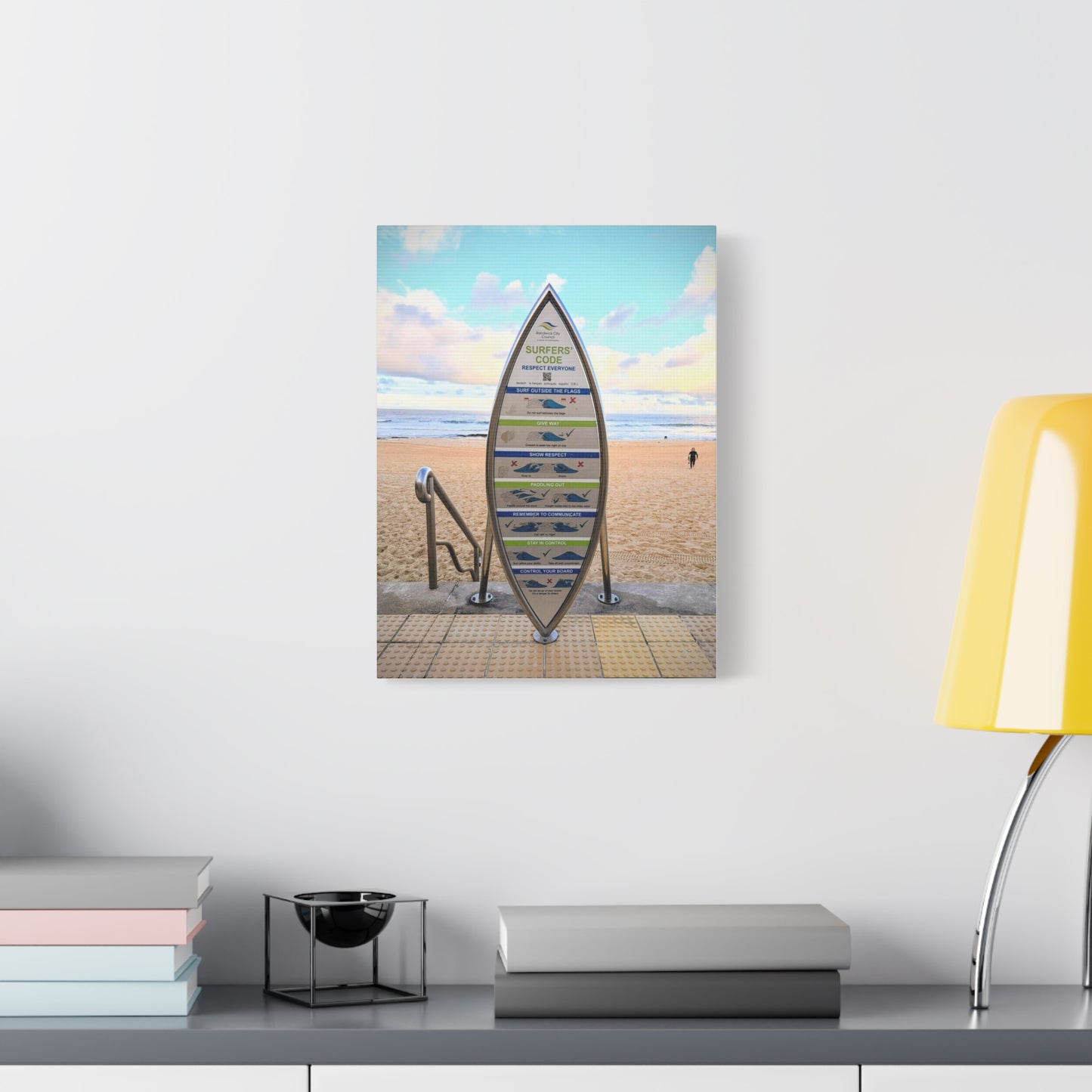 Surfers Code (canvas)