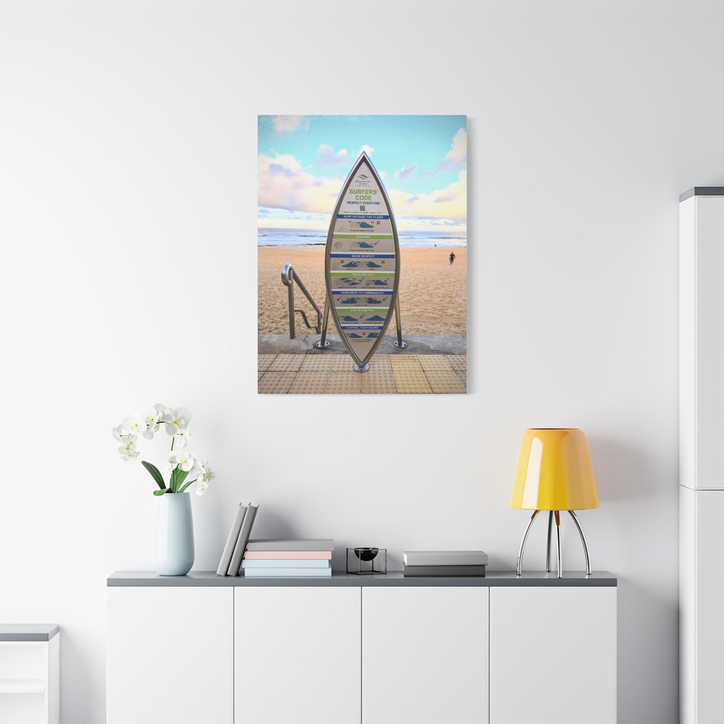 Surfers Code (canvas)