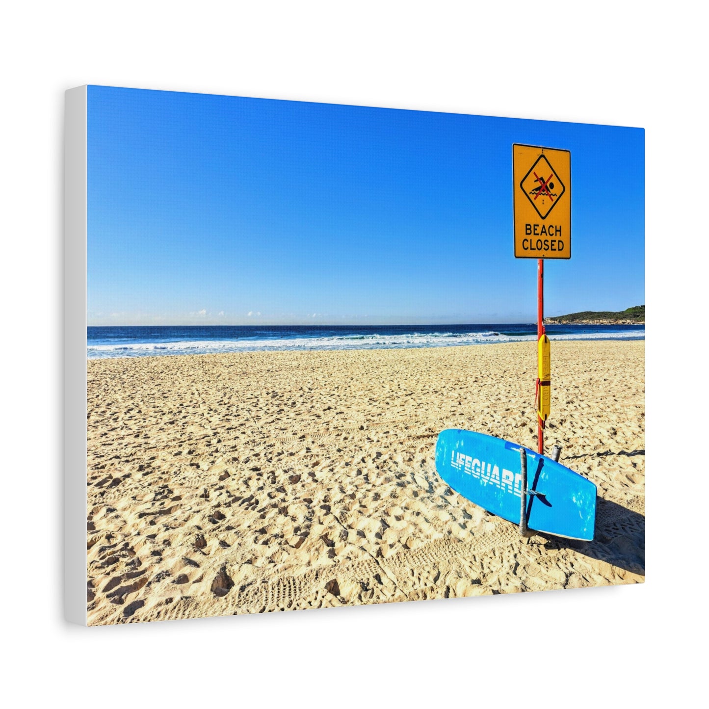 Beach Closed (canvas)