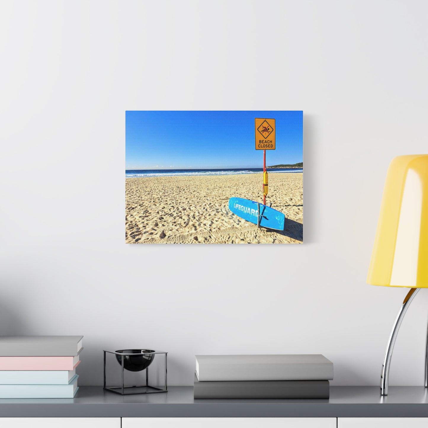 Beach Closed (canvas)