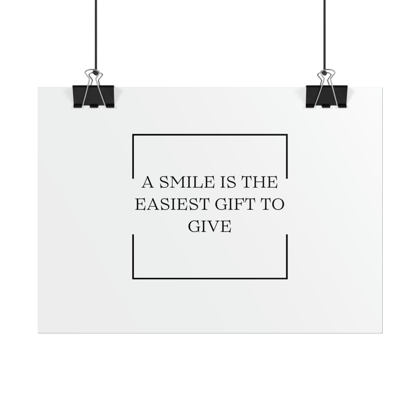 Quote - Smile (print) - Love Ya Wall Art