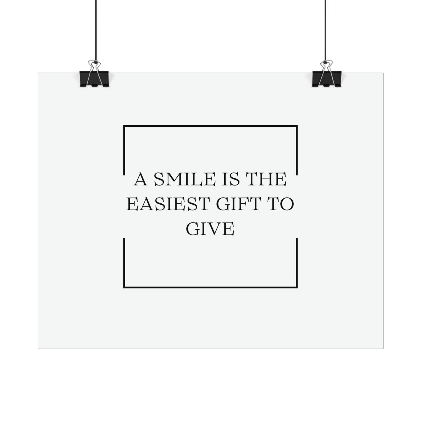 Quote - Smile (print) - Love Ya Wall Art