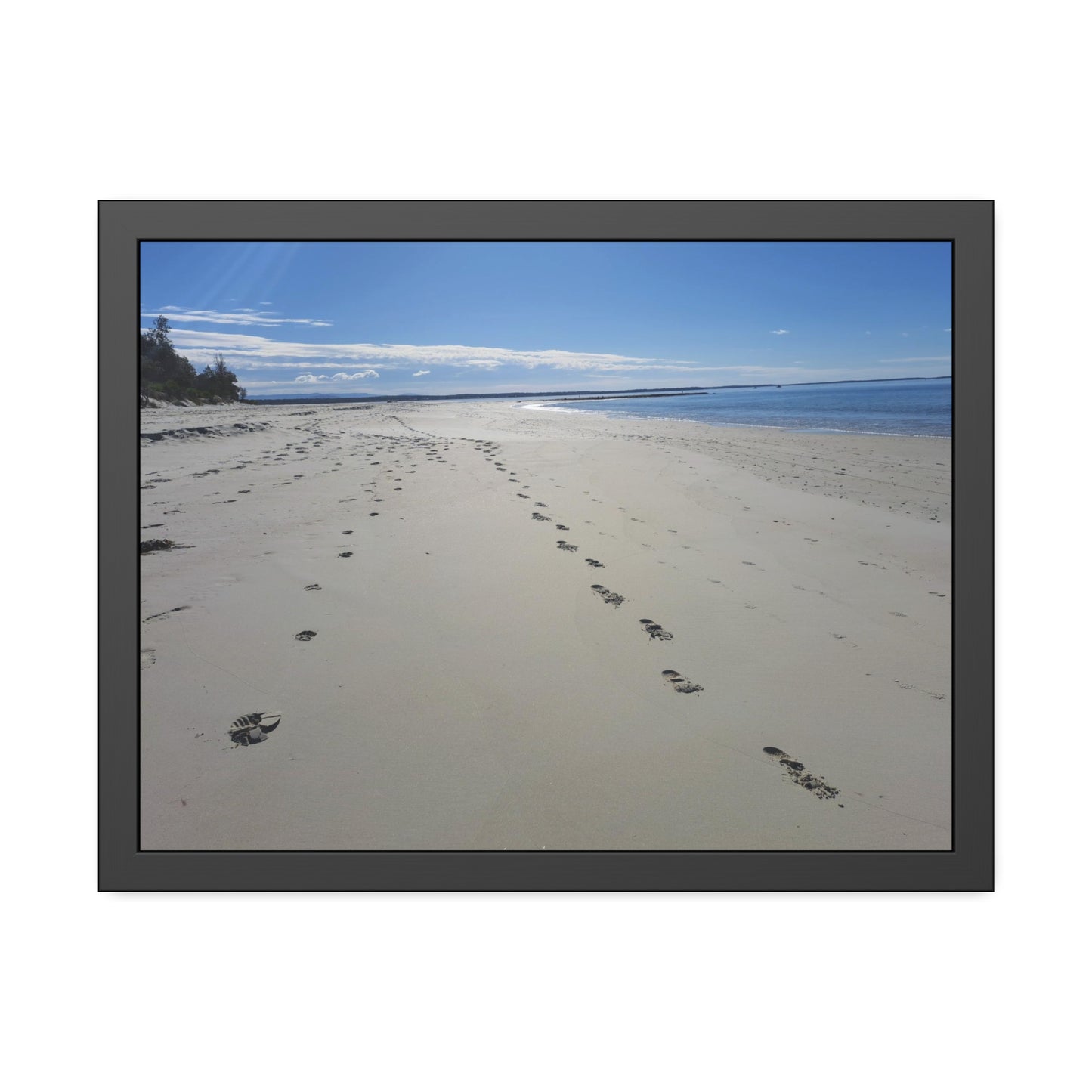 Footprints (framed print)