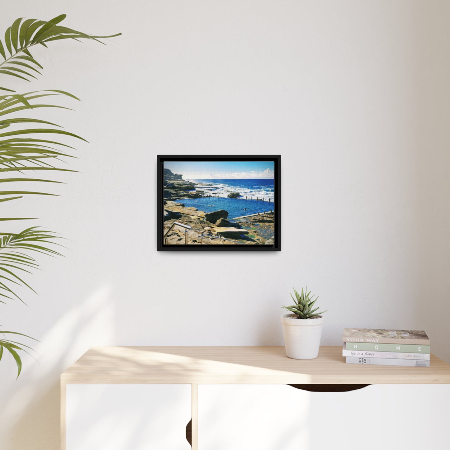 Rockpool (framed canvas)