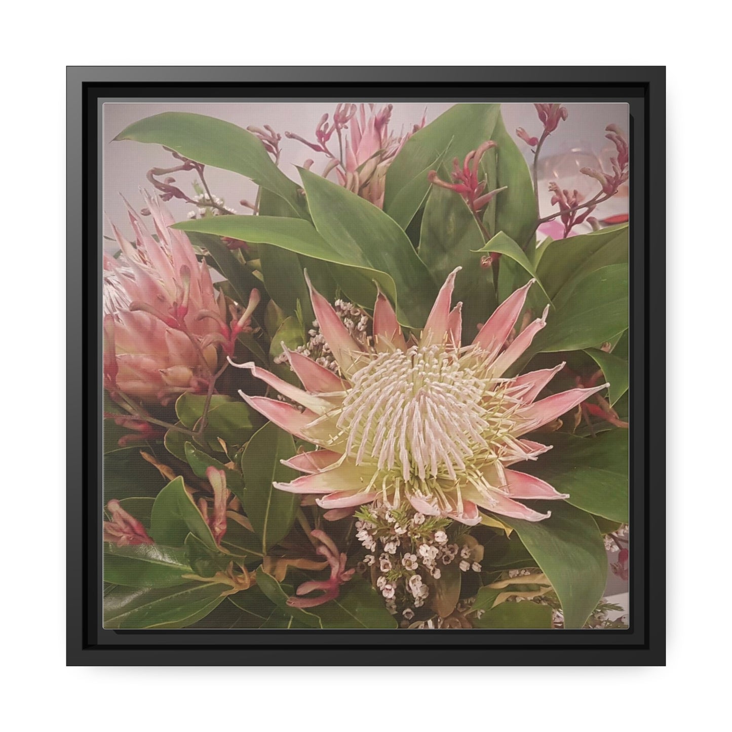 Flowers (framed canvas)