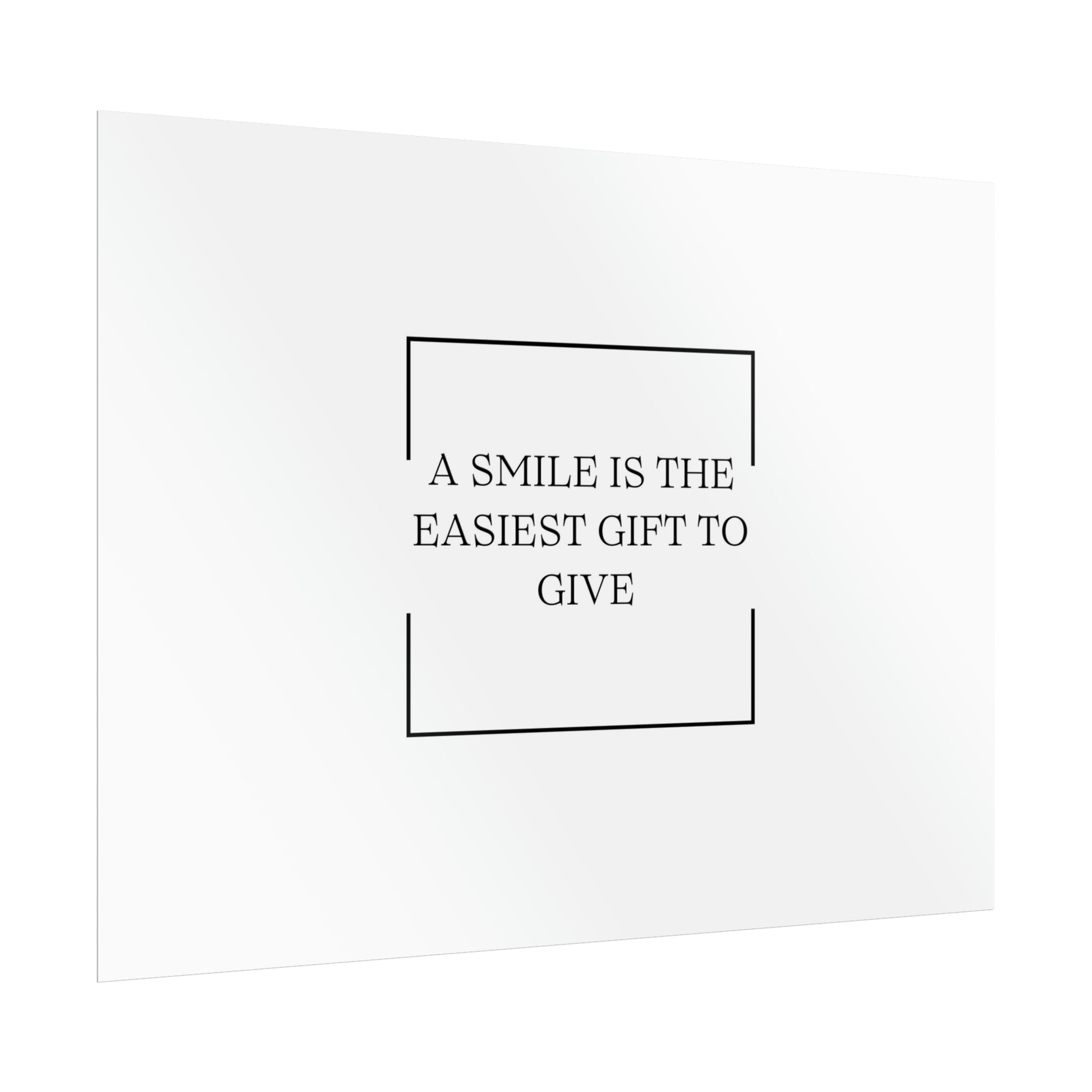 Quote - Smile (print) - Love Ya Wall Art