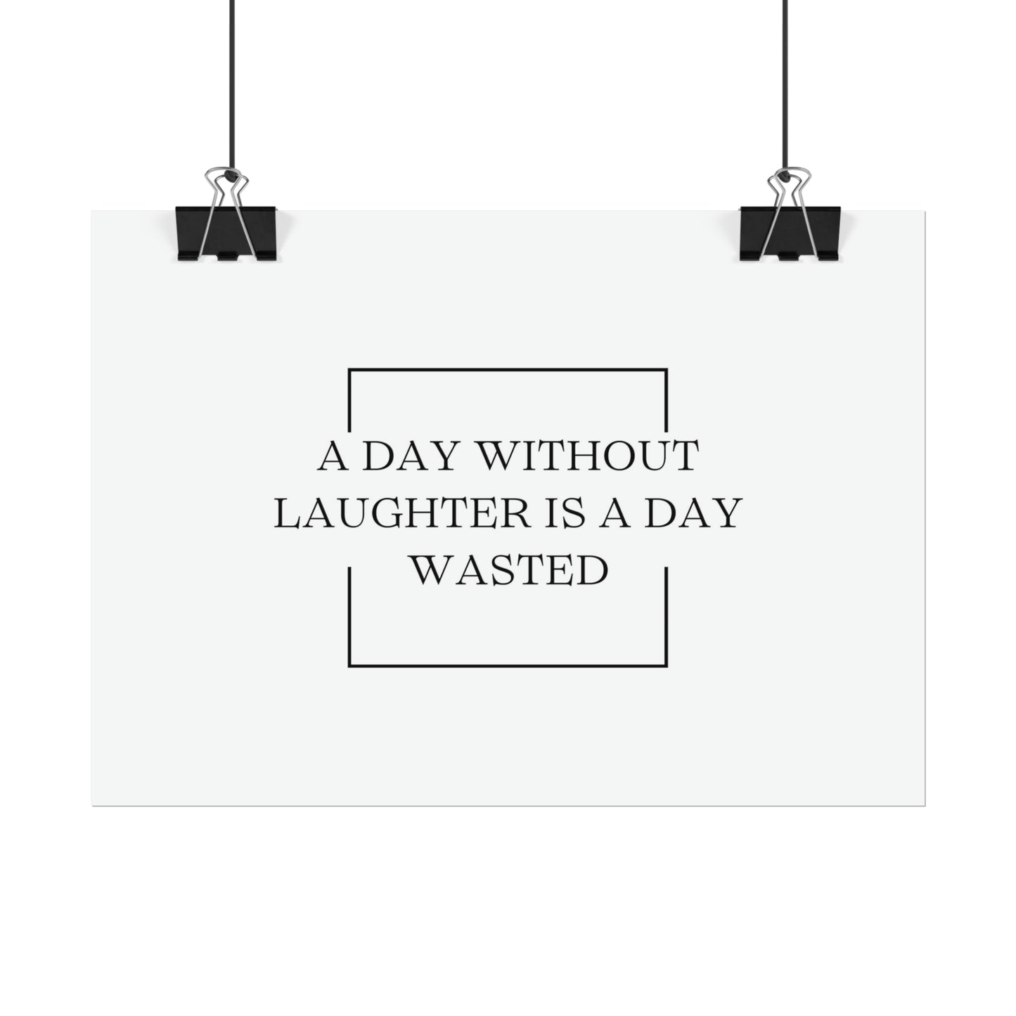 Quote - Laughter (print) - Love Ya Wall Art