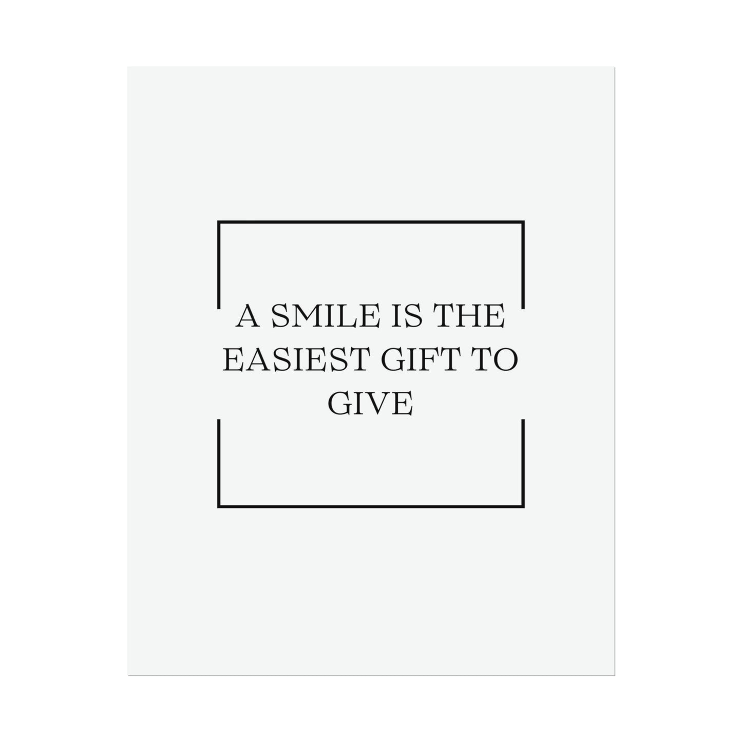 Quote - Smile (print) - Love Ya Wall Art