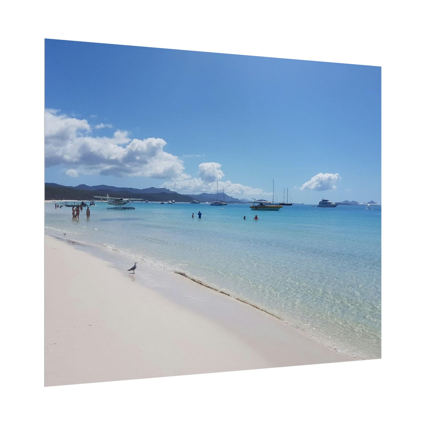 White Beach (print)