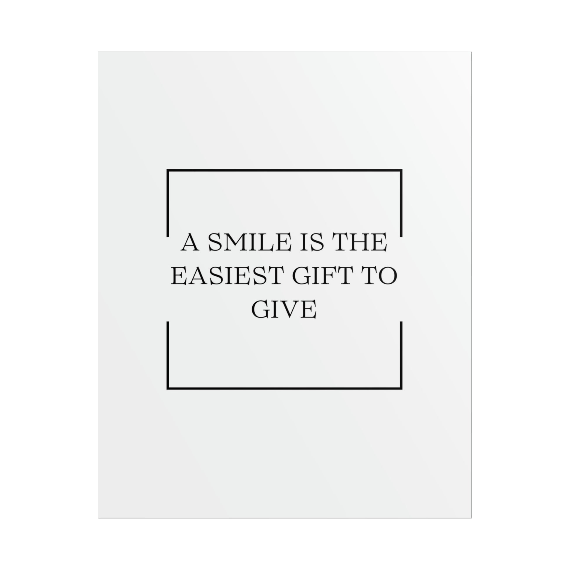 Quote - Smile (print) - Love Ya Wall Art