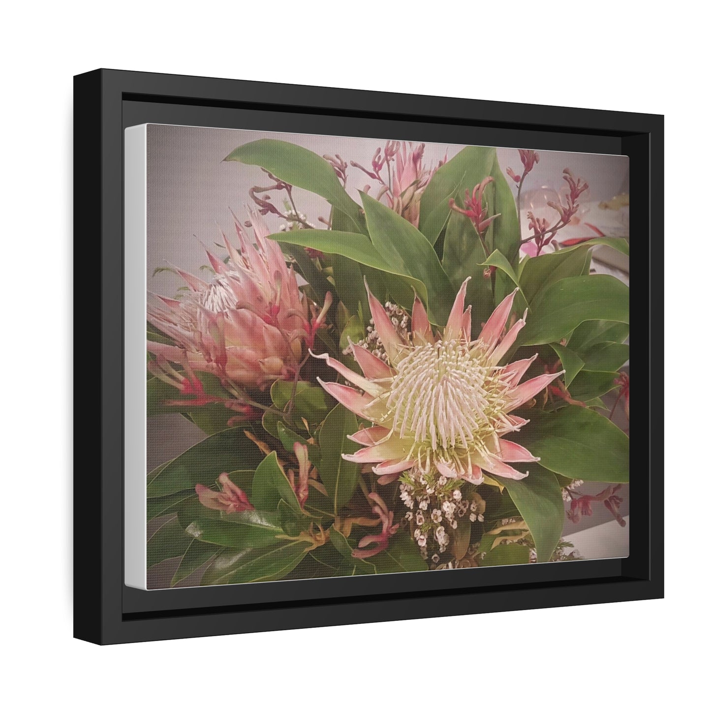 Flowers (framed canvas)