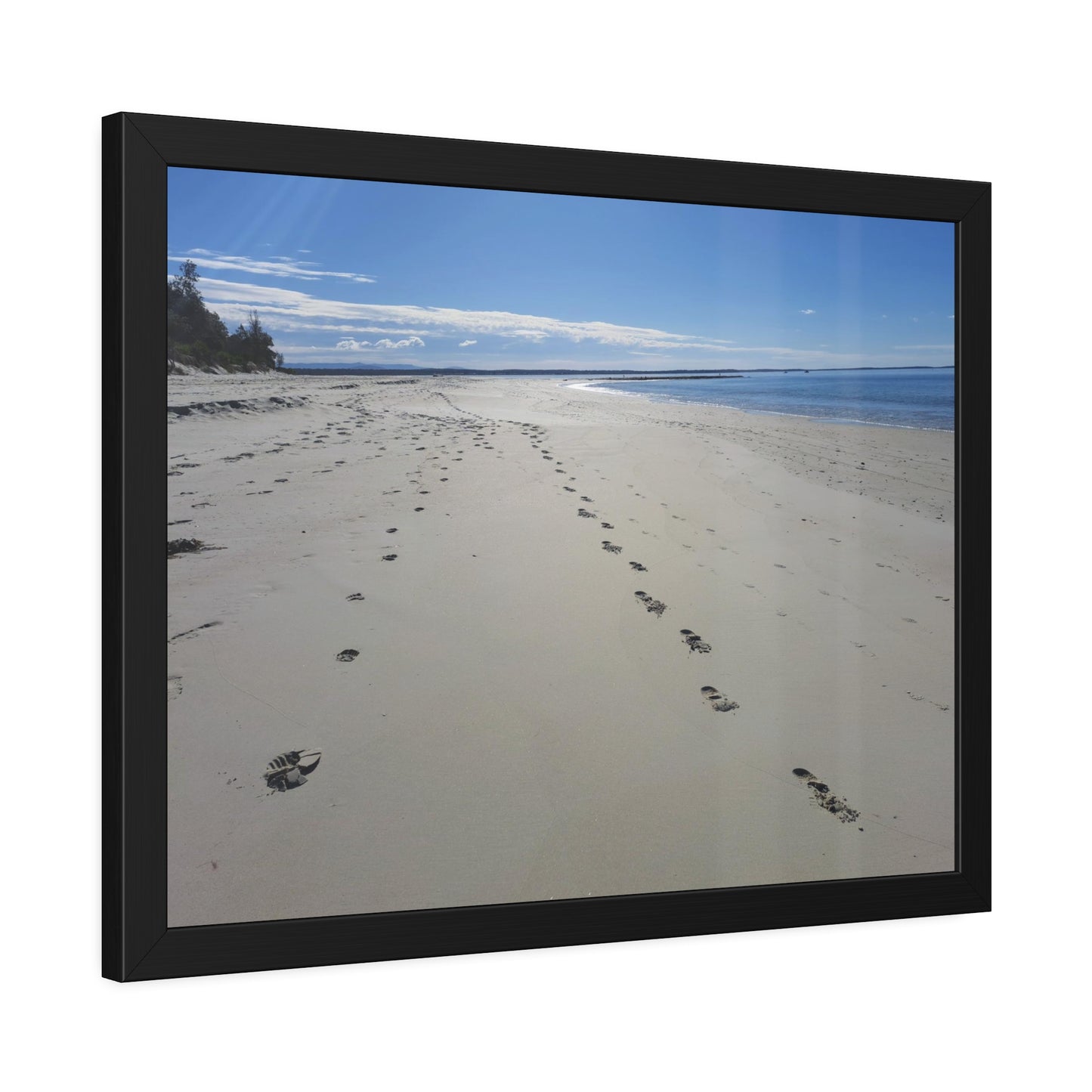 Footprints (framed print)