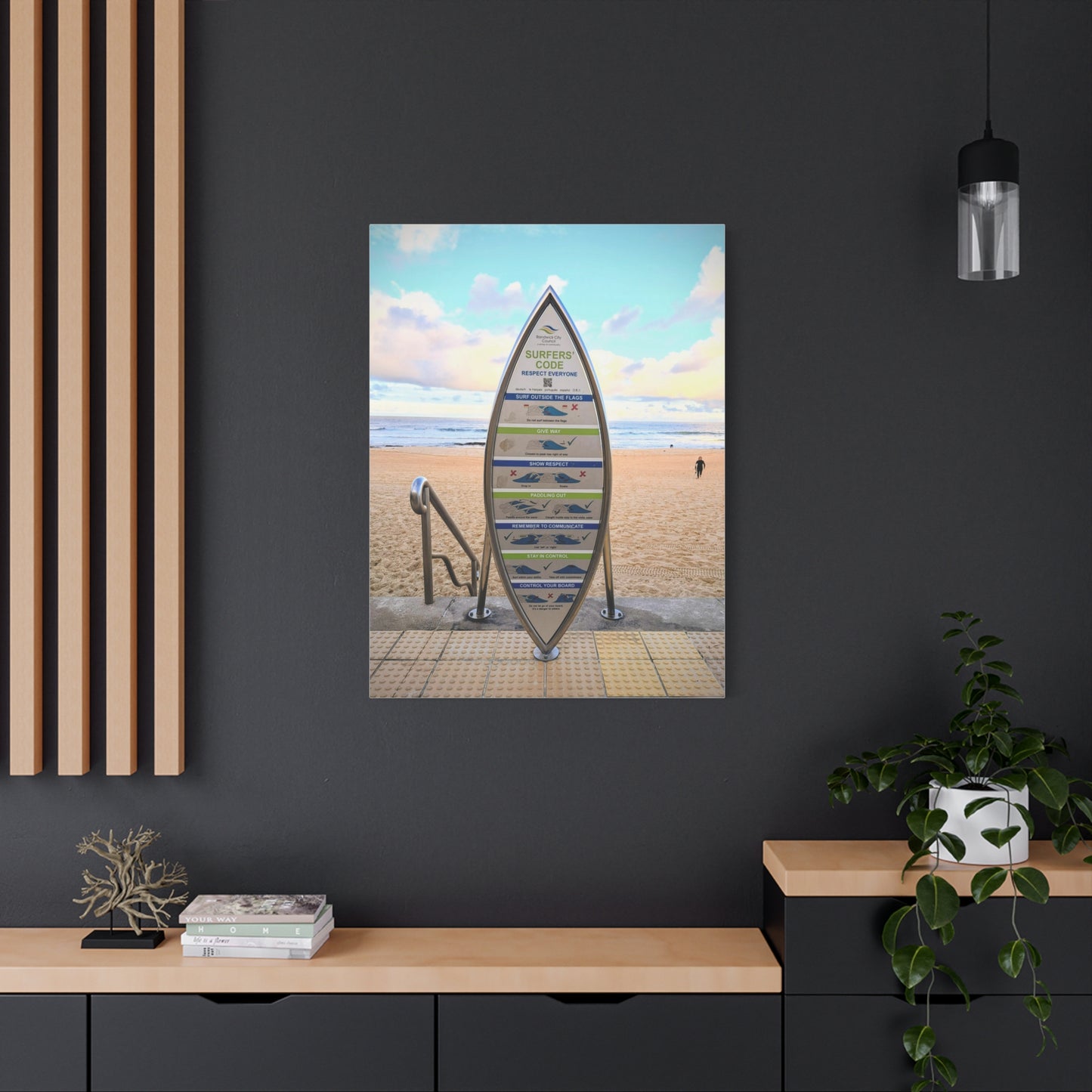 Surfers Code (canvas)