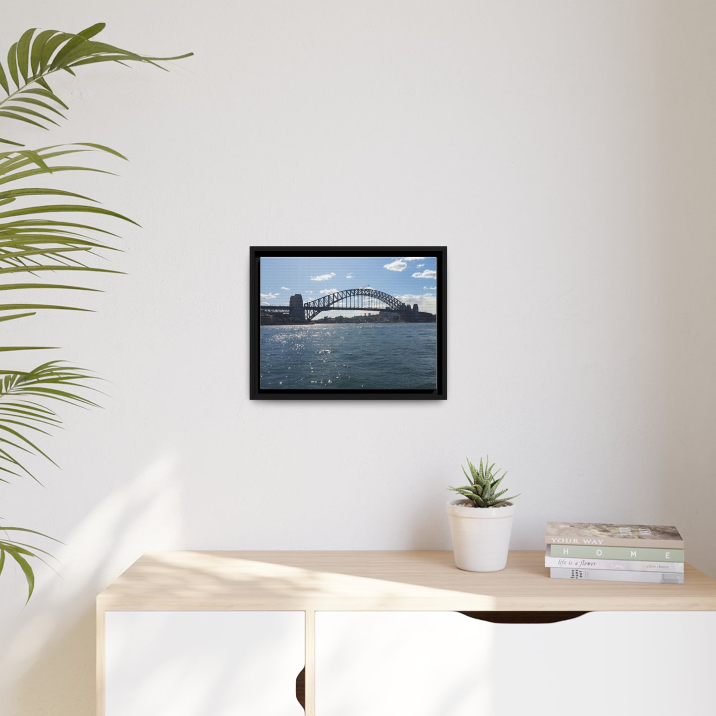 Sydney Harbour (framed canvas)