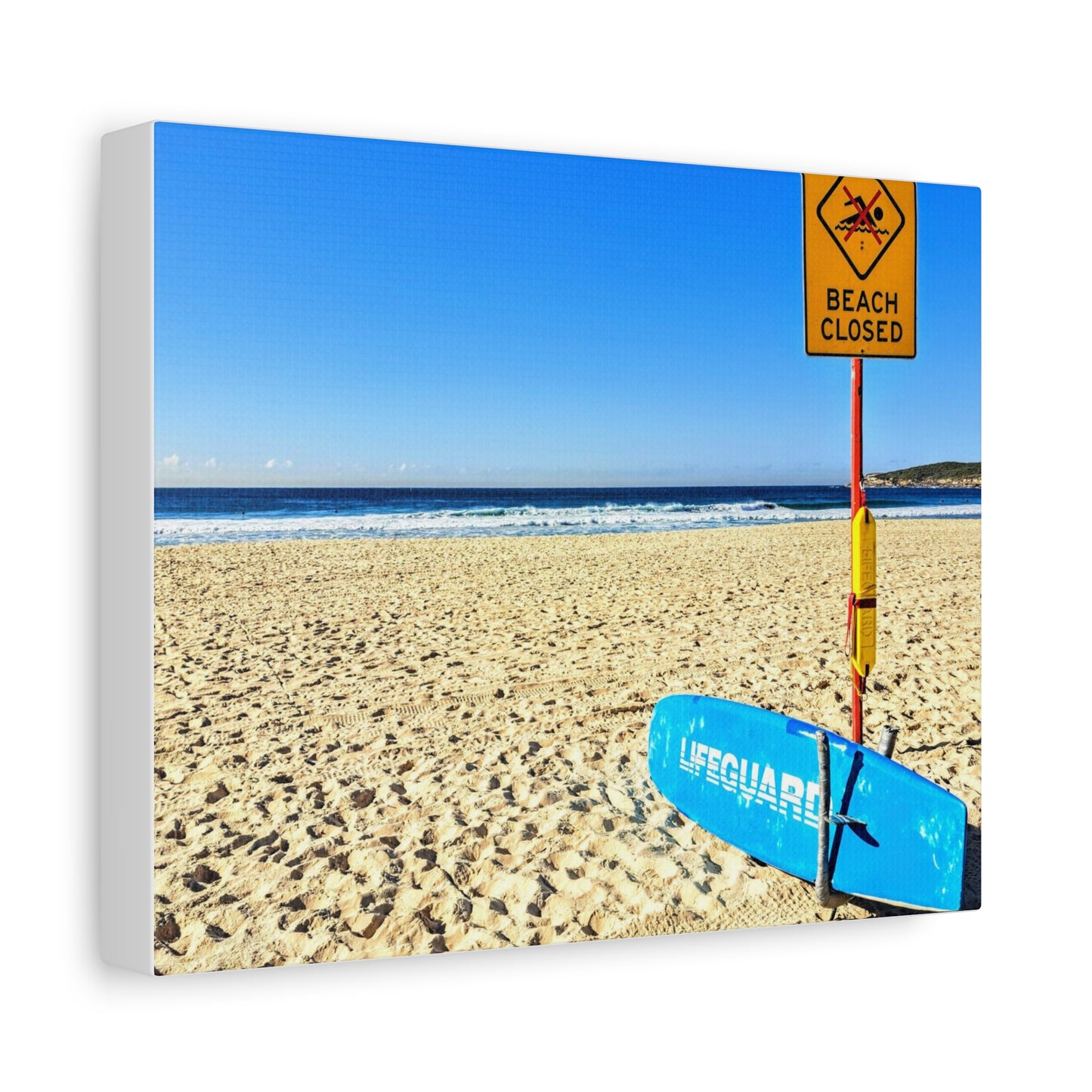 Beach Closed (canvas)