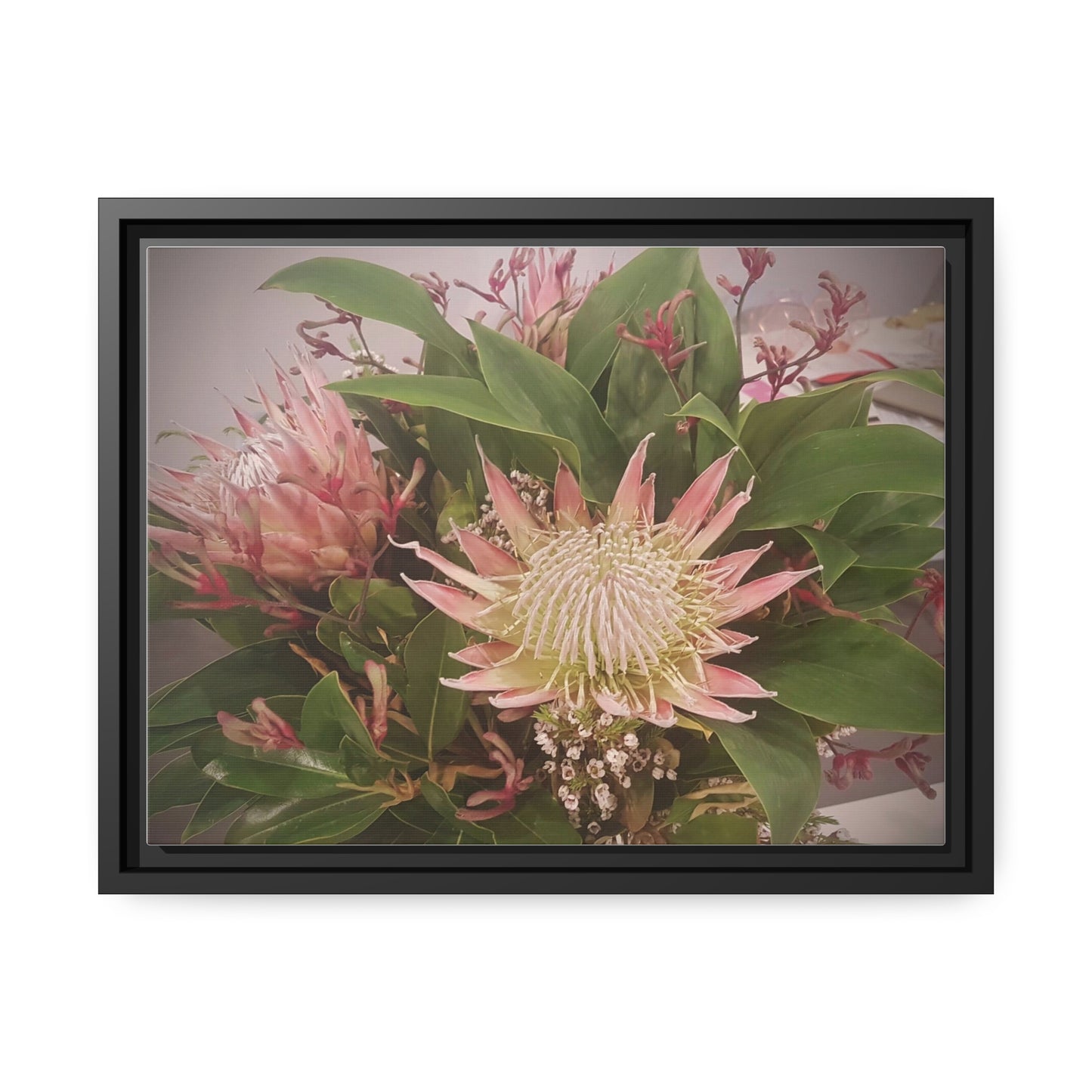 Flowers (framed canvas)