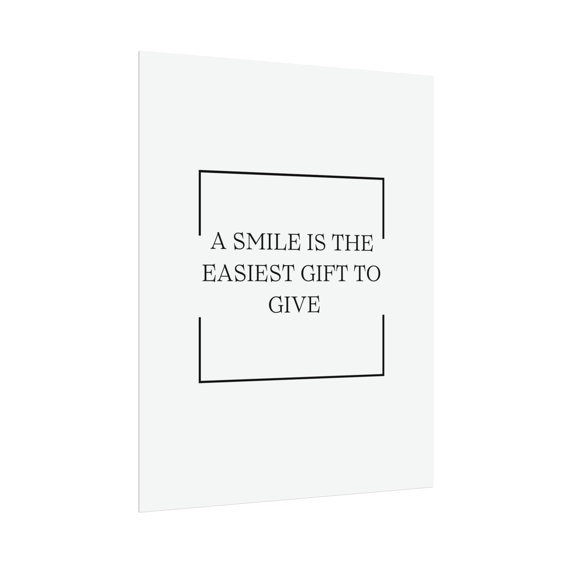 Quote - Smile (print) - Love Ya Wall Art