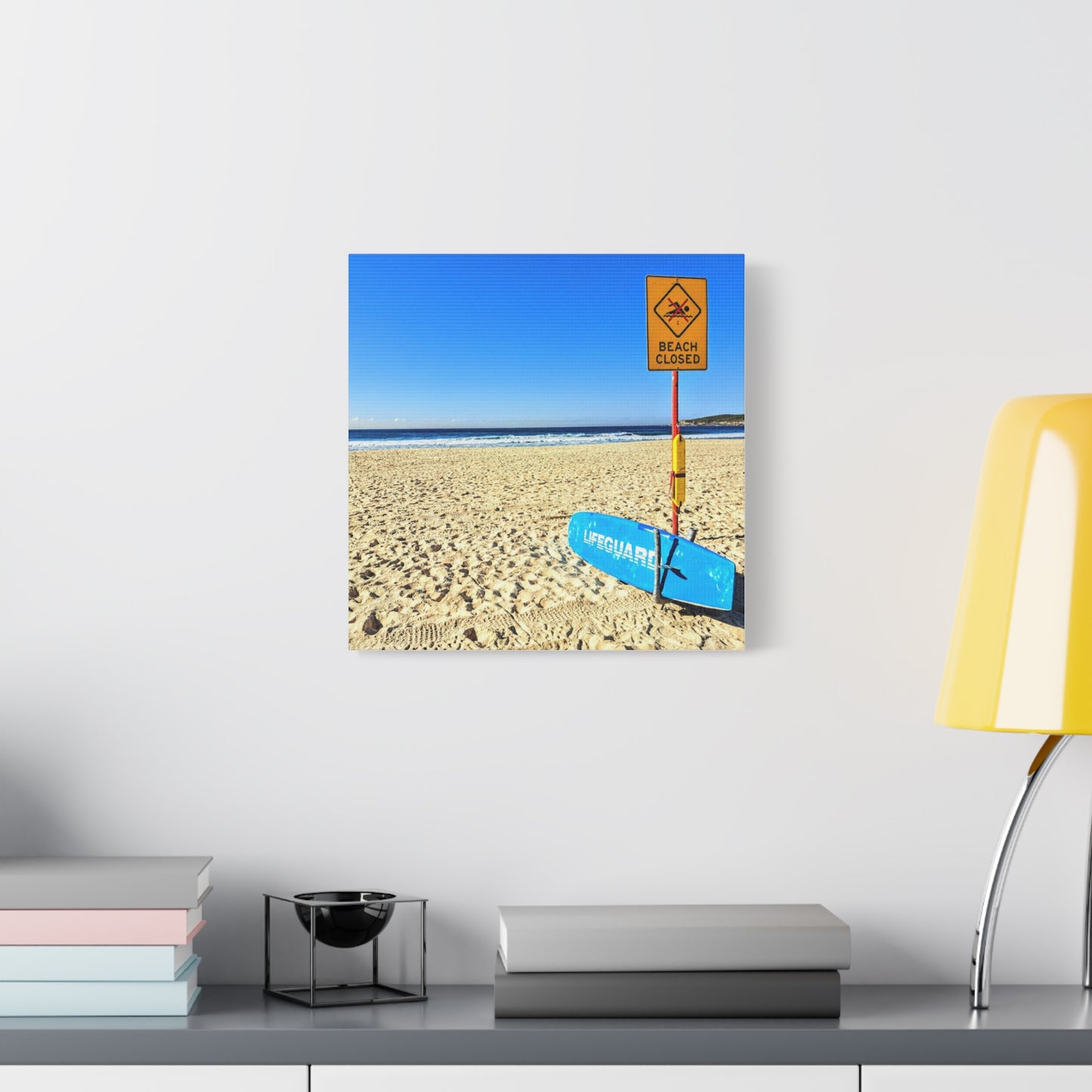 Beach Closed (canvas)