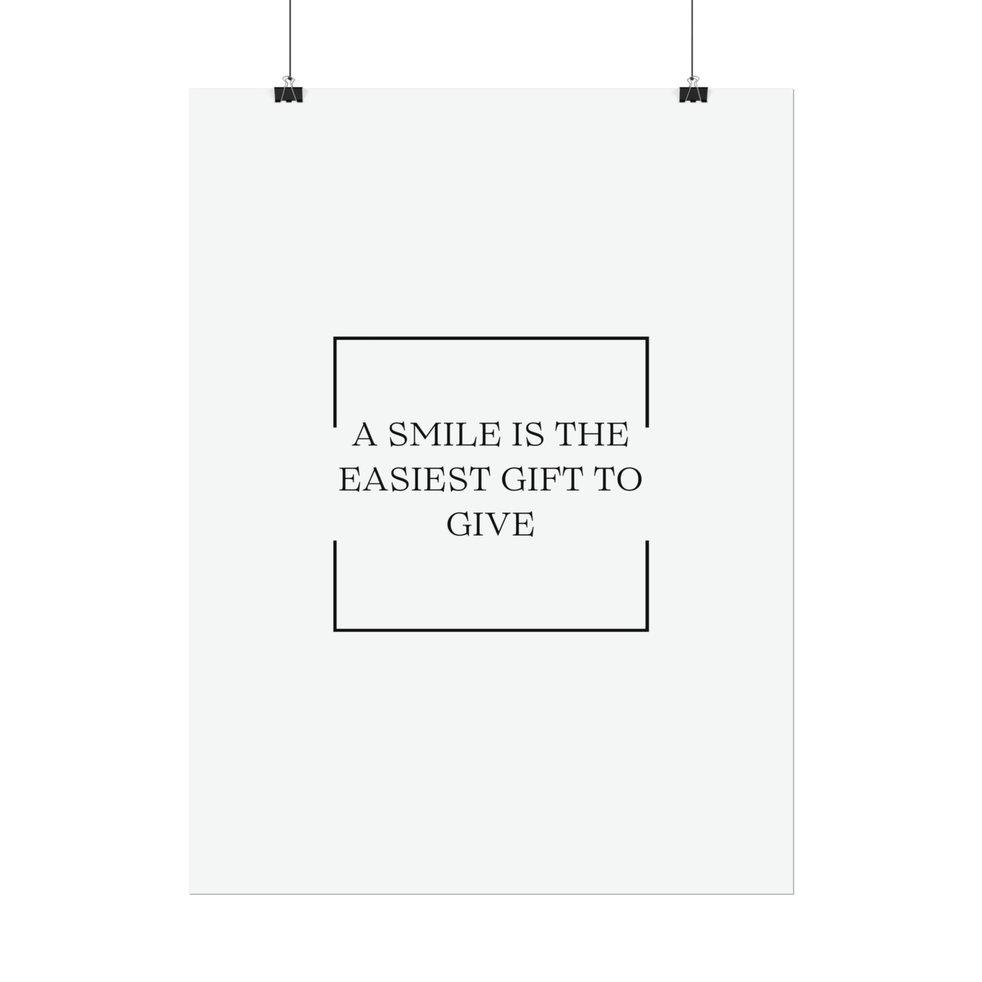 Quote - Smile (print) - Love Ya Wall Art