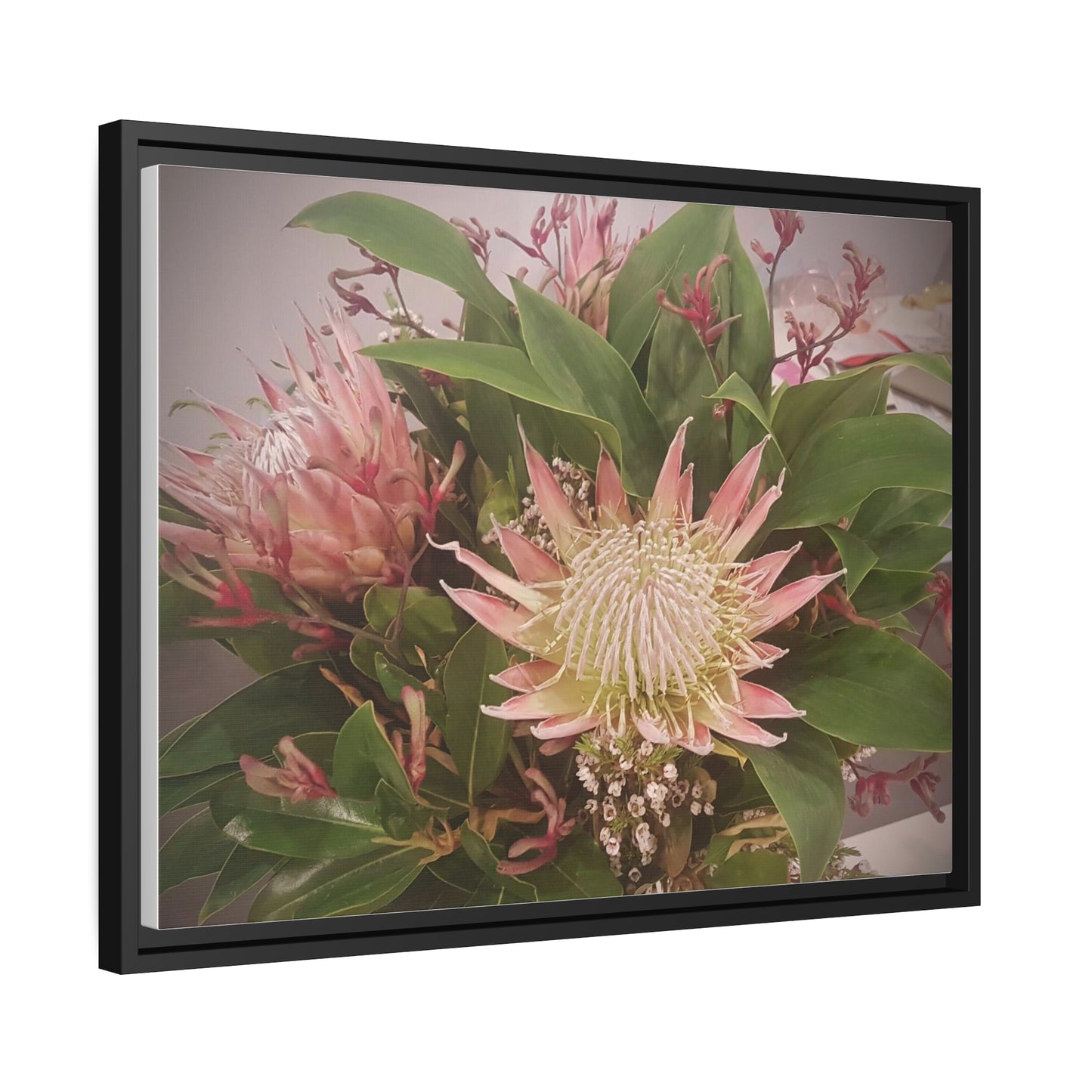 Flowers (framed canvas)