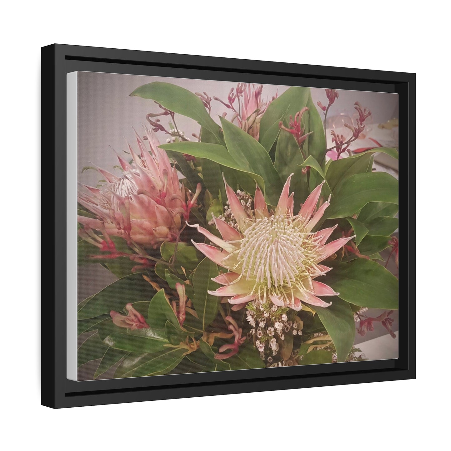 Flowers (framed canvas)