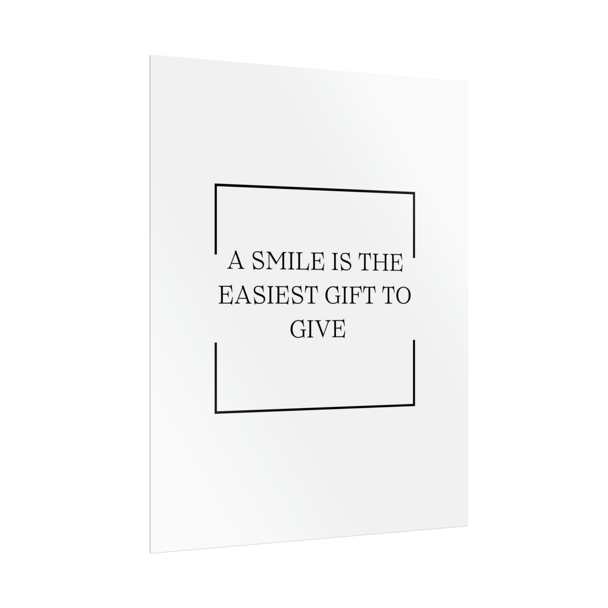 Quote - Smile (print) - Love Ya Wall Art