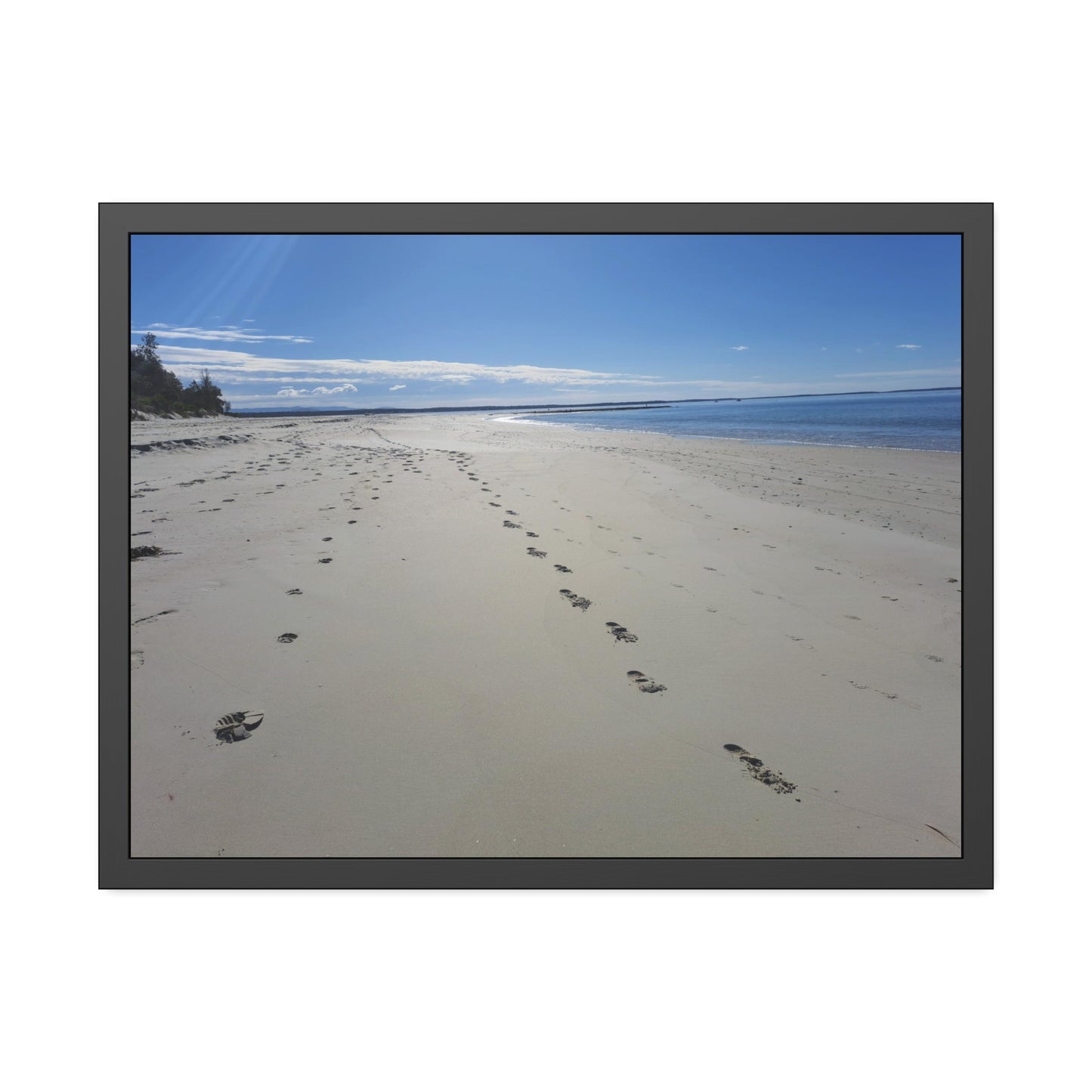 Footprints (framed print)