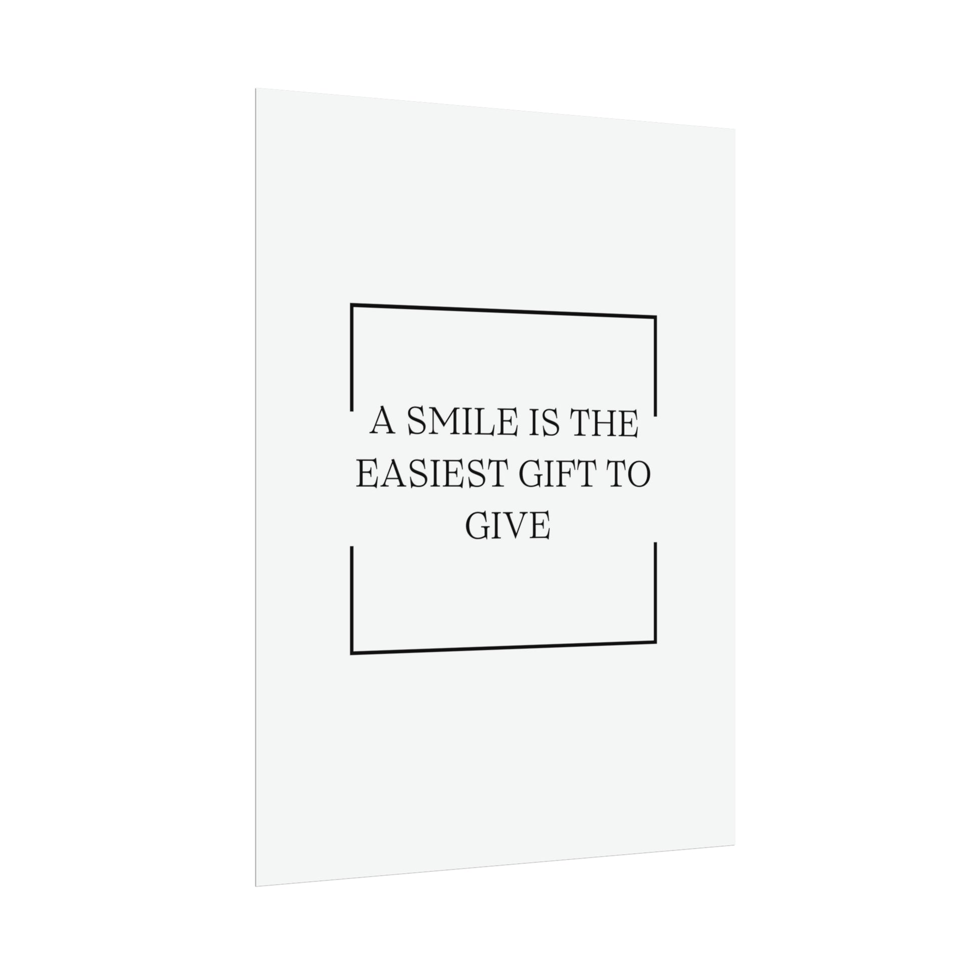 Quote - Smile (print) - Love Ya Wall Art